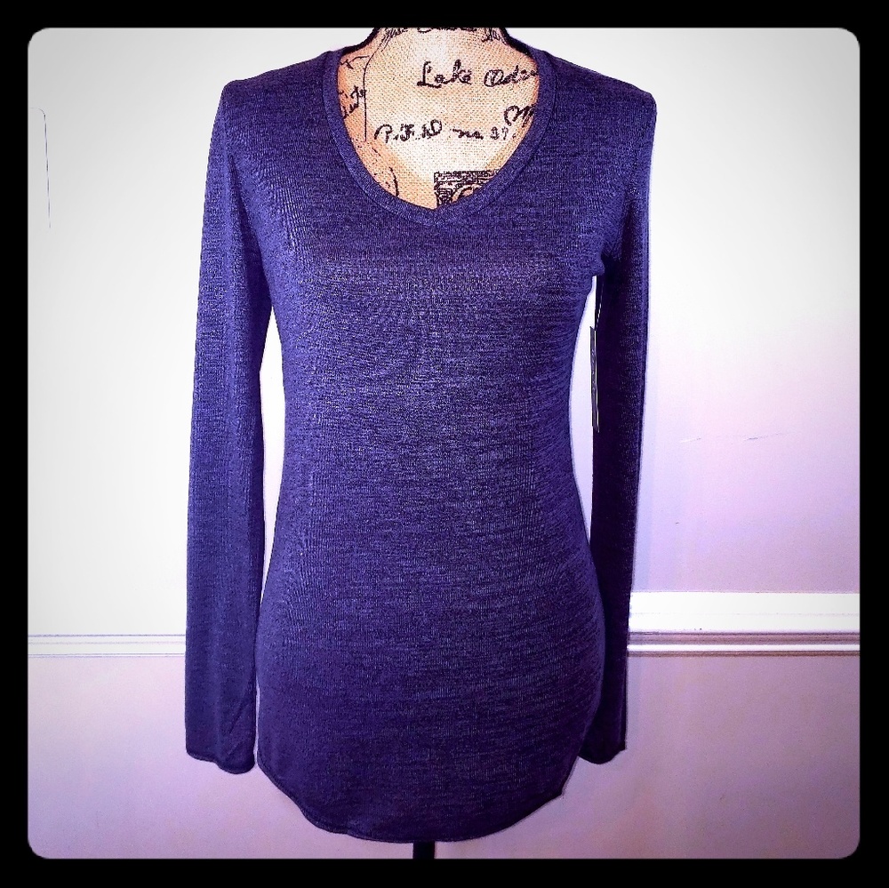 NWT charcoal sweater sz M